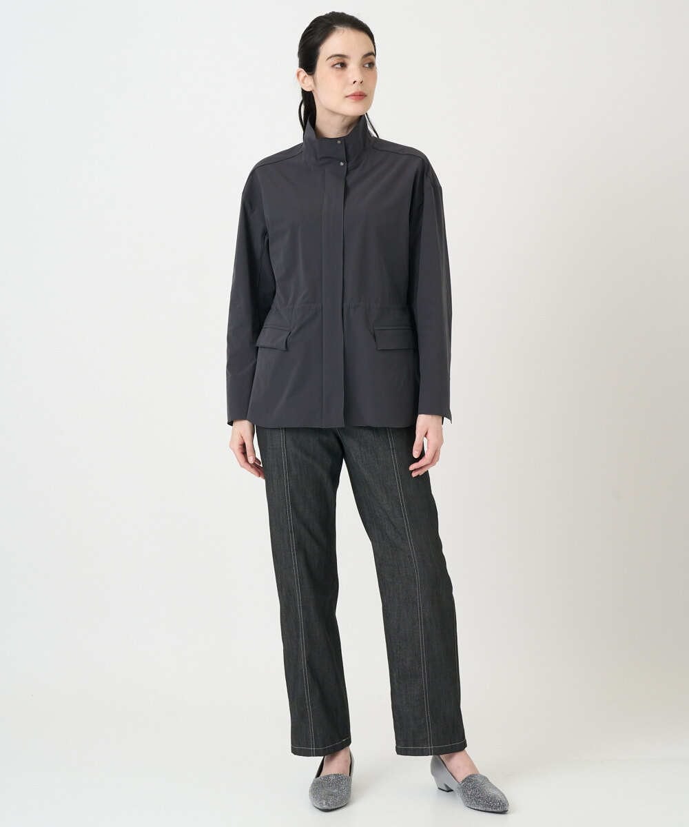 PRJEE16490 CHRISTIAN AUJARD(クリスチャン・オジャール) [軽量/シワになりにくい]タフタジップジャケット ダークグレー