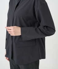 PRJEE16490 CHRISTIAN AUJARD(クリスチャン・オジャール) [軽量/シワになりにくい]タフタジップジャケット ダークグレー