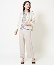 PRJGA33500 CHRISTIAN AUJARD(クリスチャン・オジャール) [接触冷感･吸水速乾]タックスリーブジャケット ベージュ