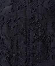 PRJGD20590 CHRISTIAN AUJARD(クリスチャン・オジャール) [セットアップ対応]フラワーカットジャカードジャケット ネイビー