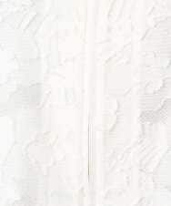 PRJGD20590 CHRISTIAN AUJARD(クリスチャン・オジャール) [セットアップ対応]フラワーカットジャカードジャケット ホワイト