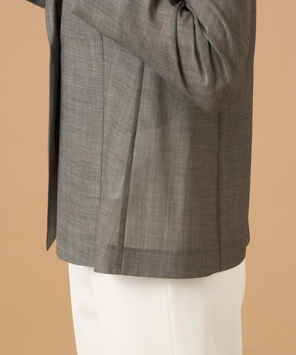 PRJGD59590 CHRISTIAN AUJARD(クリスチャン・オジャール) [イージーケア]サマーウールジャケット ブラウン