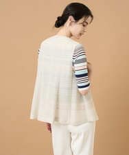 PRJGD60430 CHRISTIAN AUJARD(クリスチャン・オジャール) リネンライクカラミ ジレ アイボリー