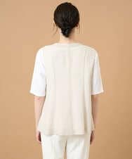 PRJGD60430 CHRISTIAN AUJARD(クリスチャン・オジャール) リネンライクカラミ ジレ アイボリー