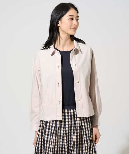 PRJGE07470 CHRISTIAN AUJARD [セットアップ対応]ジャージーデニムジャケット