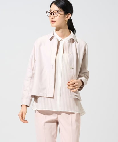 PRJGE07470 CHRISTIAN AUJARD [セットアップ対応]ジャージーデニムライクジャケット