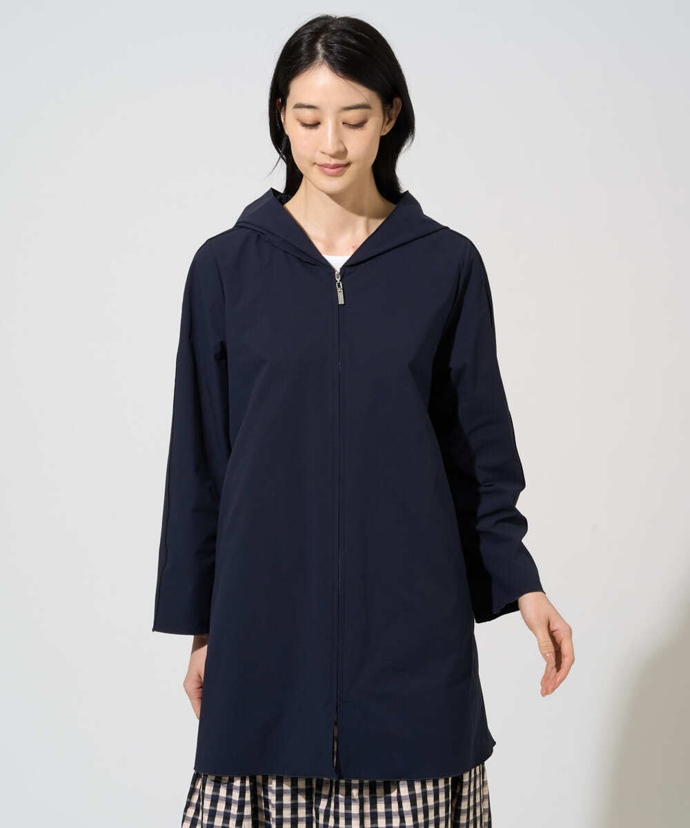 PRJGF17450 CHRISTIAN AUJARD(クリスチャン・オジャール) [撥水]ストレッチタフタジャケット ネイビー