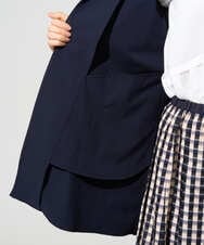 PRJGF17450 CHRISTIAN AUJARD(クリスチャン・オジャール) [撥水]ストレッチタフタジャケット ネイビー