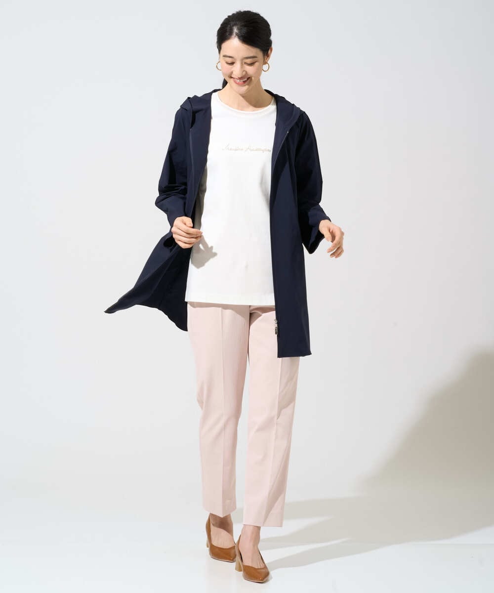 PRJGF17450 CHRISTIAN AUJARD(クリスチャン・オジャール) [撥水]ストレッチタフタジャケット ネイビー