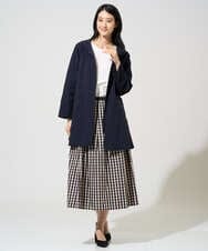 PRJGF17450 CHRISTIAN AUJARD(クリスチャン・オジャール) [撥水]ストレッチタフタジャケット ネイビー