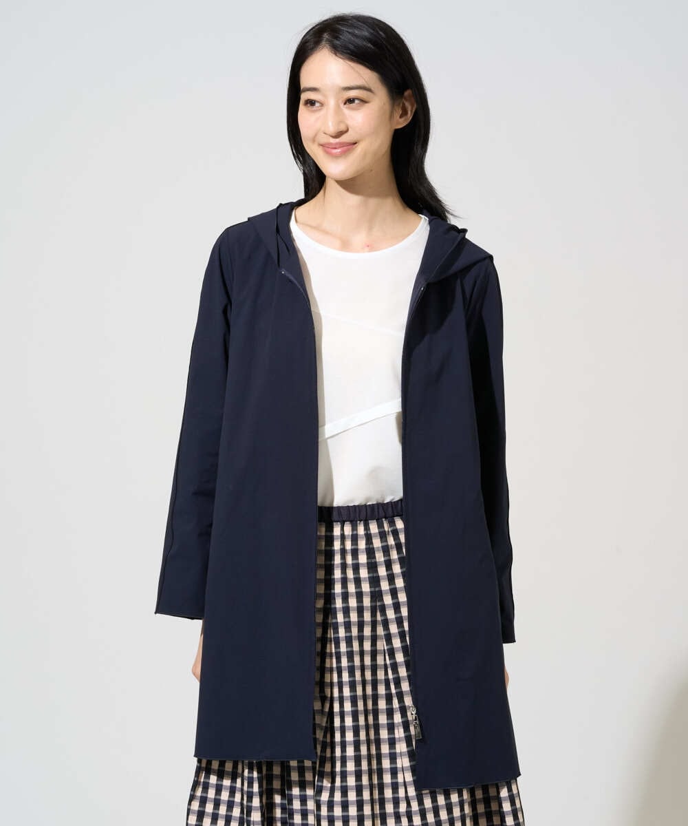 PRJGF17450 CHRISTIAN AUJARD(クリスチャン・オジャール) [撥水]ストレッチタフタジャケット ネイビー