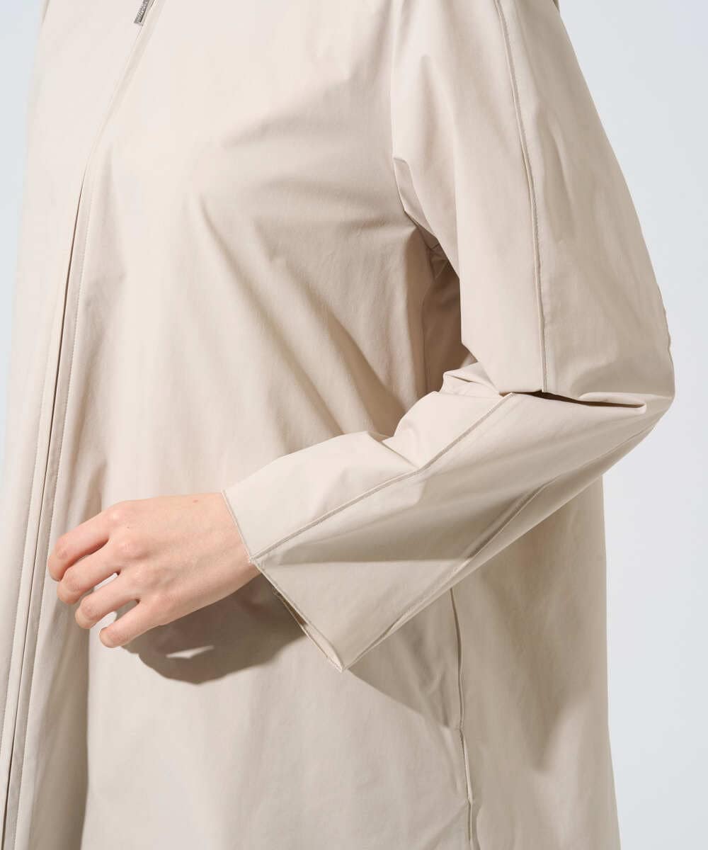 PRJGF17450 CHRISTIAN AUJARD(クリスチャン・オジャール) [撥水]ストレッチタフタジャケット ベージュ