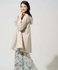 PRJGF17450 CHRISTIAN AUJARD(クリスチャン・オジャール) [撥水]ストレッチタフタジャケット ベージュ