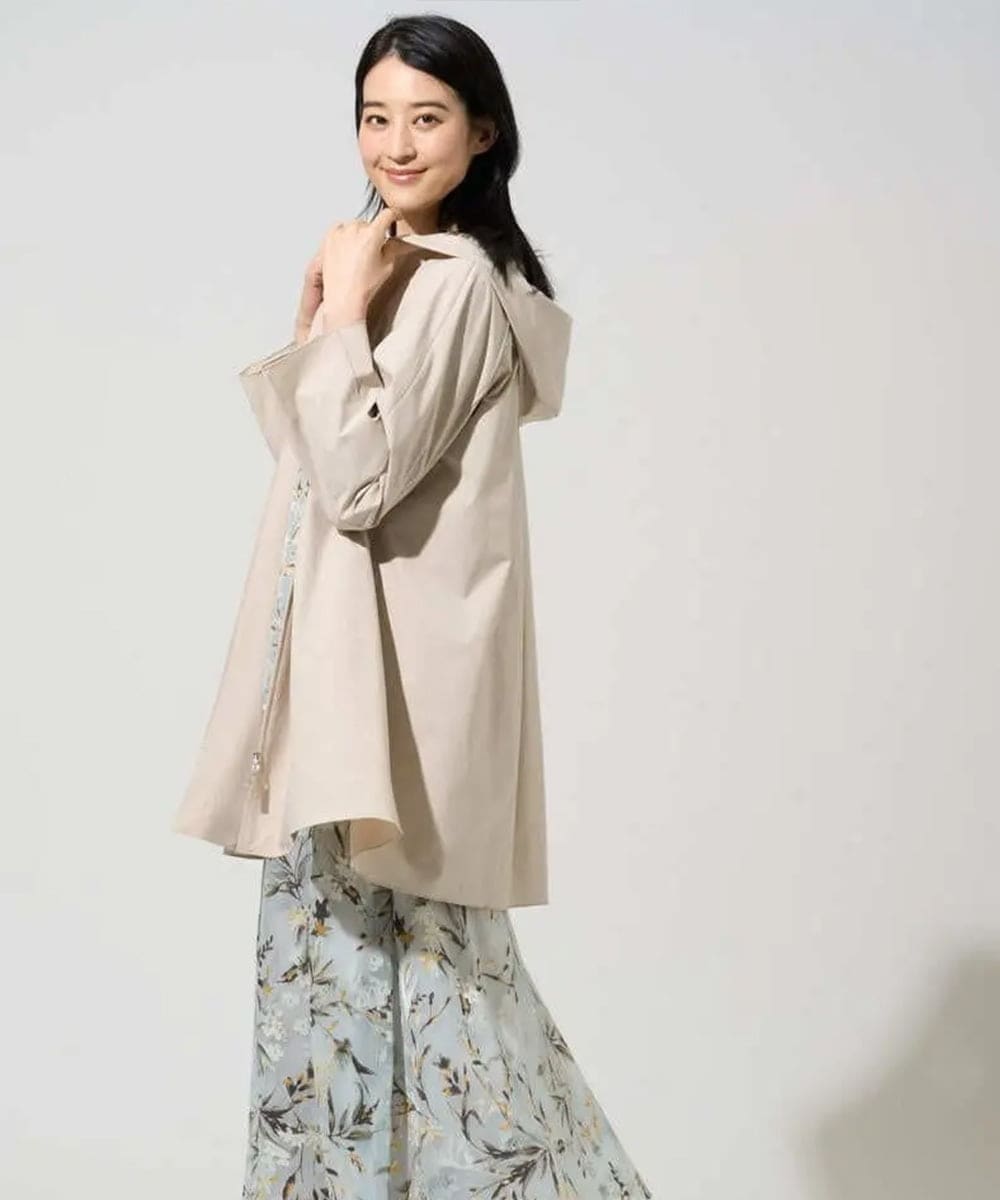 PRJGF17450 CHRISTIAN AUJARD(クリスチャン・オジャール) [撥水]ストレッチタフタジャケット ベージュ