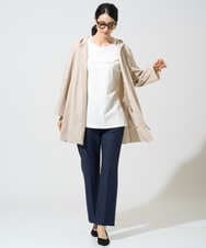 PRJGF17450 CHRISTIAN AUJARD(クリスチャン・オジャール) [撥水]ストレッチタフタジャケット ベージュ