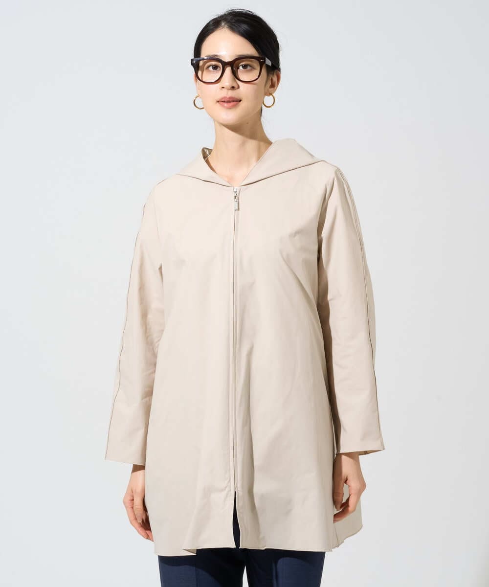 PRJGF17450 CHRISTIAN AUJARD(クリスチャン・オジャール) [撥水]ストレッチタフタジャケット ベージュ