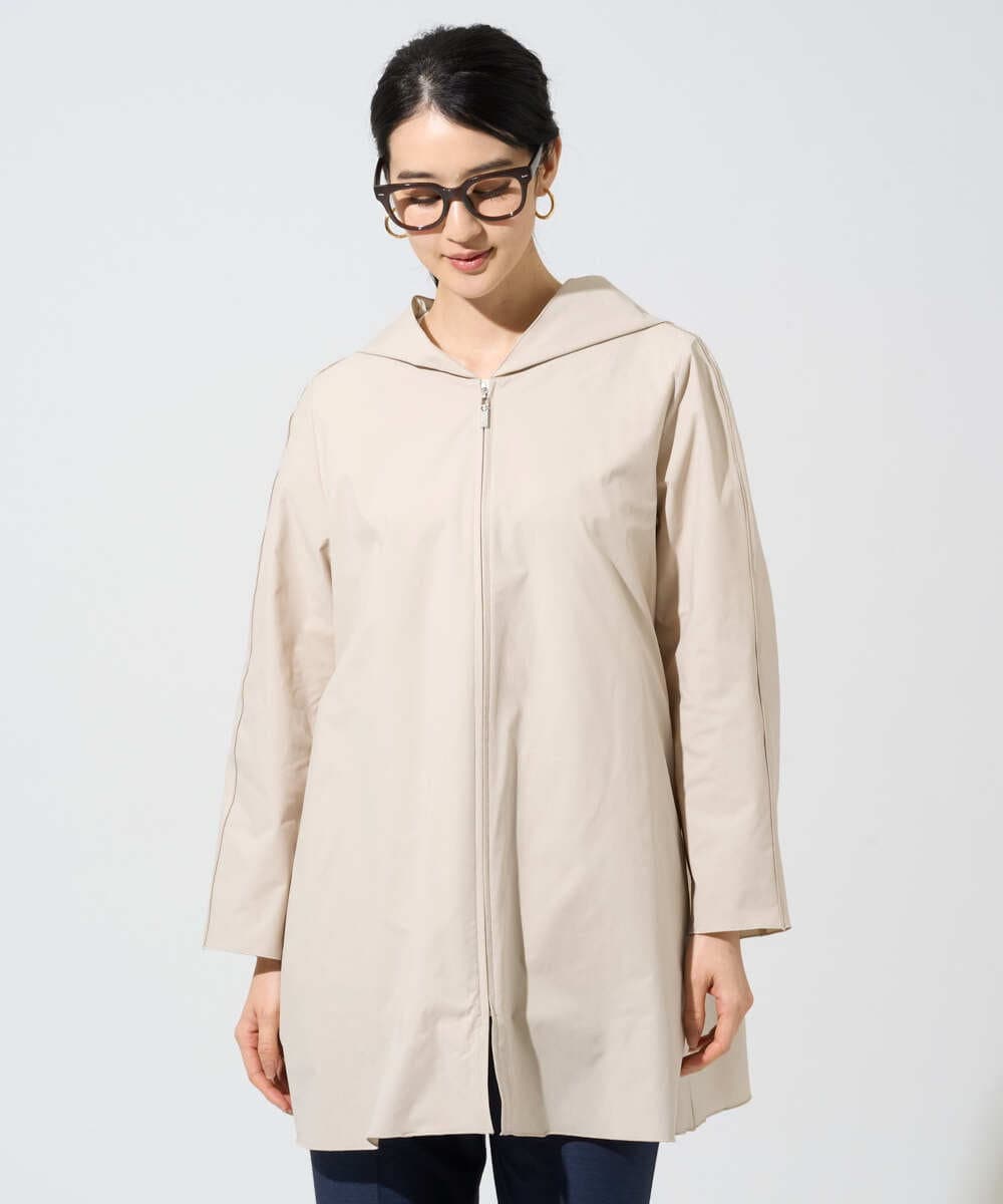 PRJGF17450 CHRISTIAN AUJARD(クリスチャン・オジャール) [撥水]ストレッチタフタジャケット ベージュ