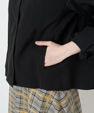 PRJJS10450 CHRISTIAN AUJARD(クリスチャン・オジャール) ノーカラーライトジャケット ブラック