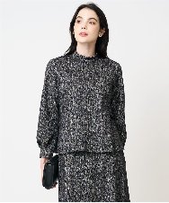 PRKCD10390 CHRISTIAN AUJARD(クリスチャン・オジャール) [セットアップ対応]ラメジャージープルオーバー ブラック