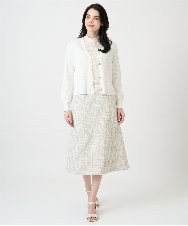 PRKEE05290 CHRISTIAN AUJARD(クリスチャン・オジャール) フラワーチュールレースカットソー アイボリー