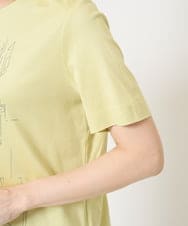 PRKGA47200 CHRISTIAN AUJARD(クリスチャン・オジャール) PARIS風景プリントTシャツ グリーン