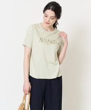 PRKGC61200 CHRISTIAN AUJARD(クリスチャン・オジャール) ロゴモチーフTシャツ グリーン