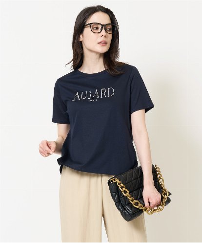 PRKGC61200 CHRISTIAN AUJARD ロゴモチーフTシャツ