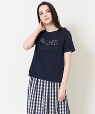 PRKGC61200 CHRISTIAN AUJARD(クリスチャン・オジャール) ロゴモチーフTシャツ ネイビー