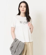PRKGC61200 CHRISTIAN AUJARD(クリスチャン・オジャール) ロゴモチーフTシャツ ホワイト