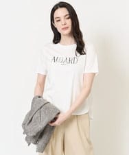 PRKGC61200 CHRISTIAN AUJARD(クリスチャン・オジャール) ロゴモチーフTシャツ ホワイト