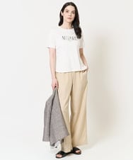 PRKGC61200 CHRISTIAN AUJARD(クリスチャン・オジャール) ロゴモチーフTシャツ ホワイト