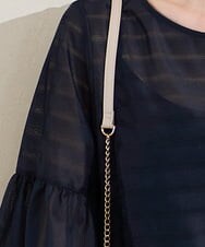 PRKGD24270 CHRISTIAN AUJARD(クリスチャン・オジャール) シアーボーダーカットソー ネイビー