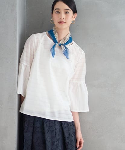 PRKGD24270 CHRISTIAN AUJARD シアーボーダーカットソー