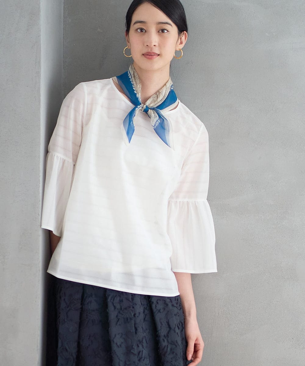 PRKGD24270 CHRISTIAN AUJARD シアーボーダーカットソー