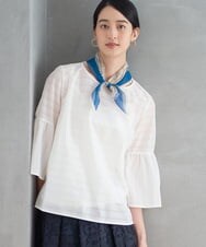 PRKGD24270 CHRISTIAN AUJARD(クリスチャン・オジャール) シアーボーダーカットソー ホワイト