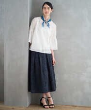 PRKGD24270 CHRISTIAN AUJARD(クリスチャン・オジャール) シアーボーダーカットソー ホワイト