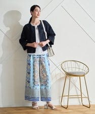 PRKGD29140 CHRISTIAN AUJARD(クリスチャン・オジャール) ラメフライスカットソー ライトグレー