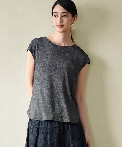 PRKGD29140 CHRISTIAN AUJARD ラメフライスカットソー