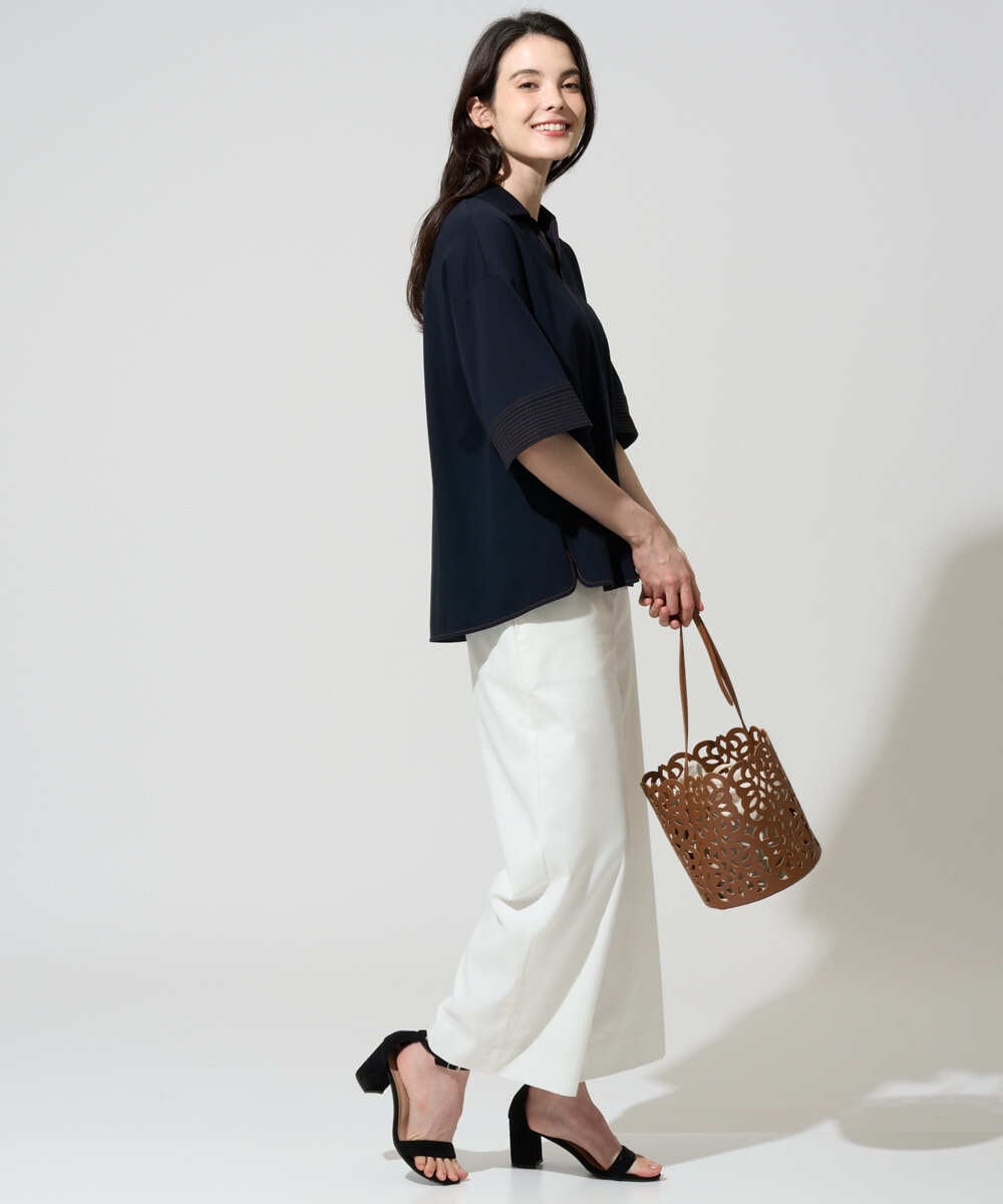 PRKGD42330 CHRISTIAN AUJARD(クリスチャン・オジャール) [セットアップ対応]ドライタッチジャージートップス ネイビー