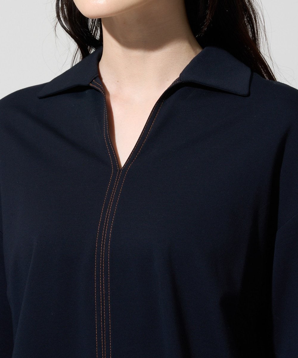 PRKGD42330 CHRISTIAN AUJARD(クリスチャン・オジャール) [セットアップ対応]ドライタッチジャージートップス ネイビー