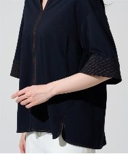 PRKGD42330 CHRISTIAN AUJARD(クリスチャン・オジャール) [セットアップ対応]ドライタッチジャージートップス ネイビー