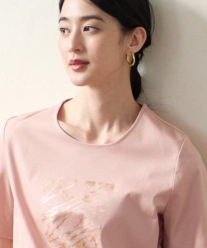 PRKGD43180 CHRISTIAN AUJARD [接触冷感]ドライコットンカットソー