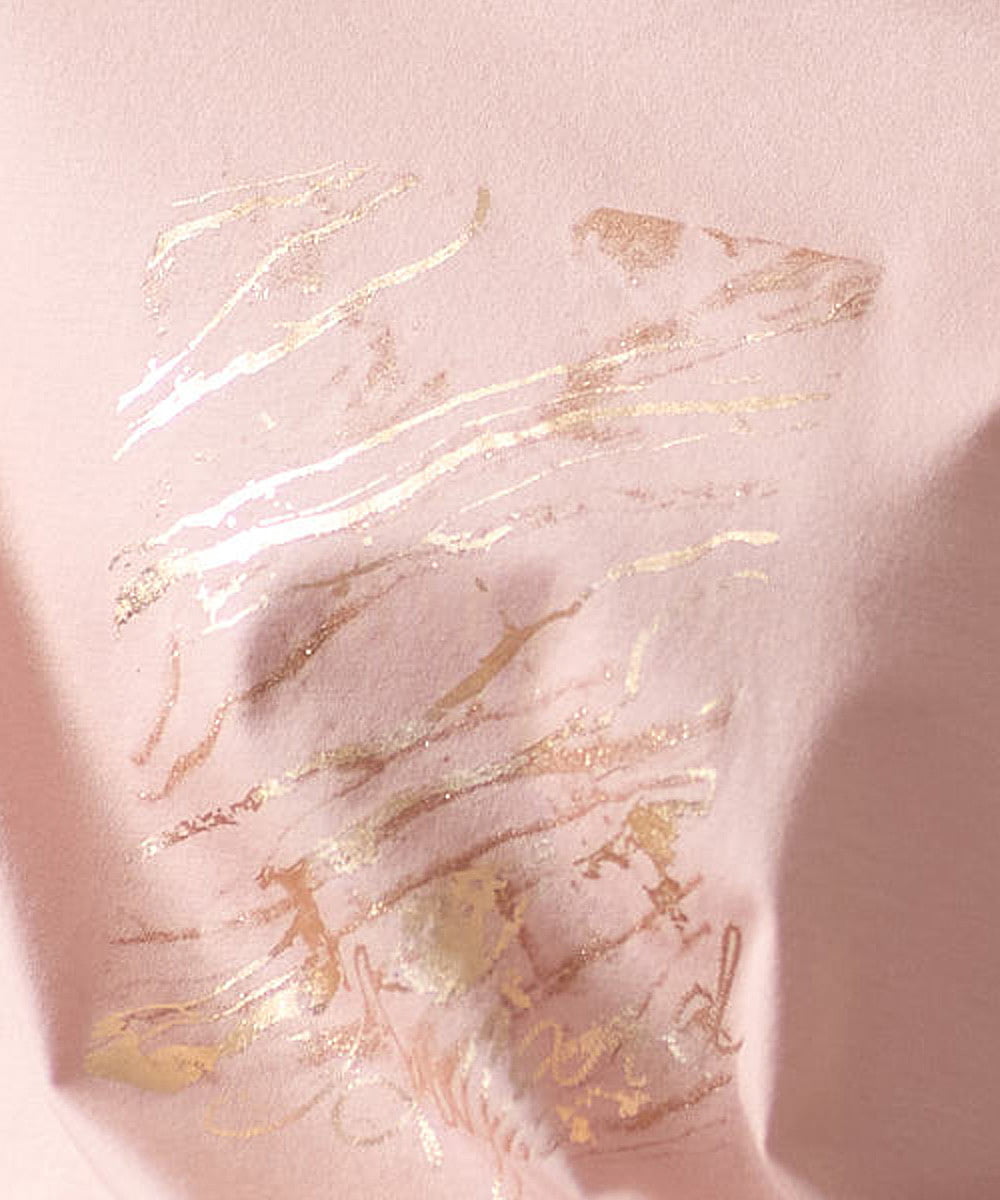 PRKGD43180 CHRISTIAN AUJARD(クリスチャン・オジャール) [接触冷感]ドライコットンカットソー ピンク