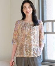 PRKGD54290 CHRISTIAN AUJARD(クリスチャン・オジャール) ゴールドオーナメントサラサトップス ゴールド系