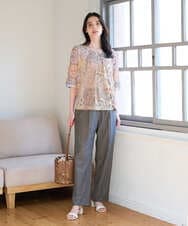 PRKGD54290 CHRISTIAN AUJARD(クリスチャン・オジャール) ゴールドオーナメントサラサトップス ゴールド系