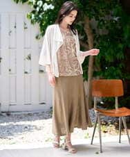 PRKGD54290 CHRISTIAN AUJARD(クリスチャン・オジャール) ゴールドオーナメントサラサトップス ゴールド系