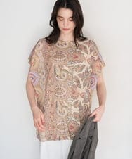 PRKGD55330 CHRISTIAN AUJARD(クリスチャン・オジャール) ゴールドオーナメントサラサカットソー ゴールド系