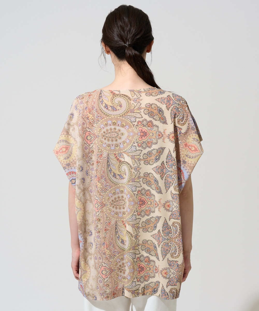 PRKGD55330 CHRISTIAN AUJARD(クリスチャン・オジャール) ゴールドオーナメントサラサカットソー ゴールド系