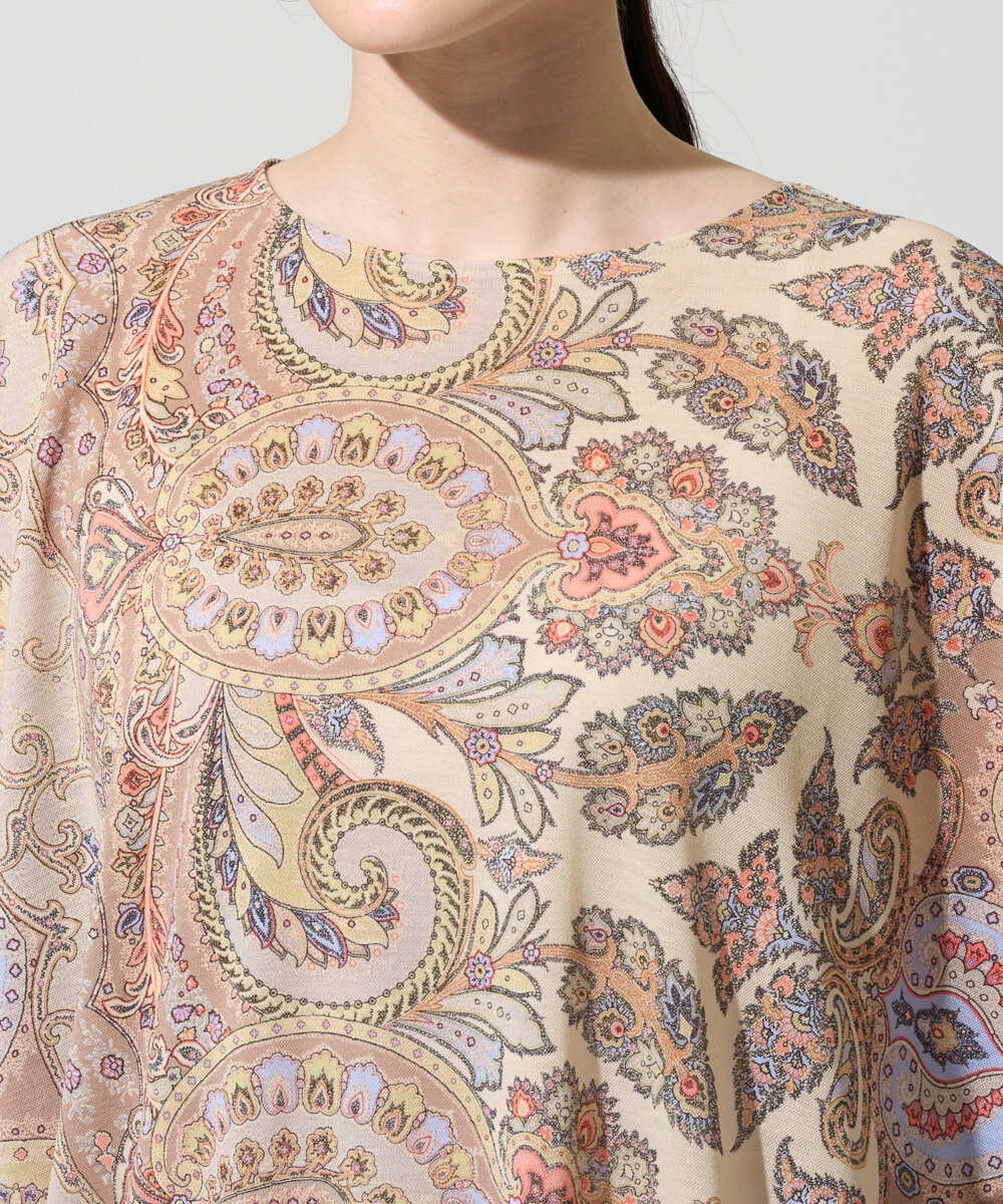 PRKGD55330 CHRISTIAN AUJARD(クリスチャン・オジャール) ゴールドオーナメントサラサカットソー ゴールド系