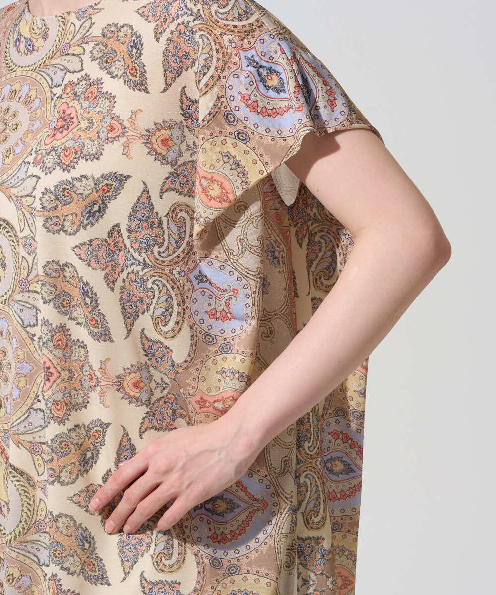 PRKGD55330 CHRISTIAN AUJARD(クリスチャン・オジャール) ゴールドオーナメントサラサカットソー ゴールド系